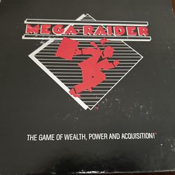 Complete Vintage 1987 Mega-Raider Board Game