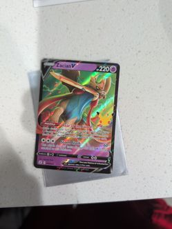 Zacian V Pokémon Card 016/025 Holo
