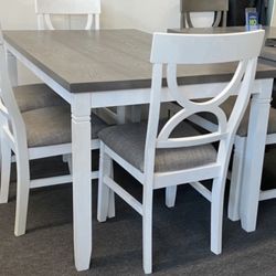 Dining Table Set With Bench 