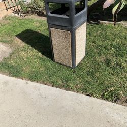 Combination Ashtray Trash 