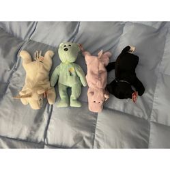 Beanie Babies Lot Of 4