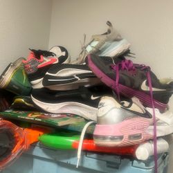 lot of 10+ pairs of nike , sketchers and adidas plus more