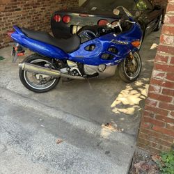 Beautiful Katana 600 Motorcycle 