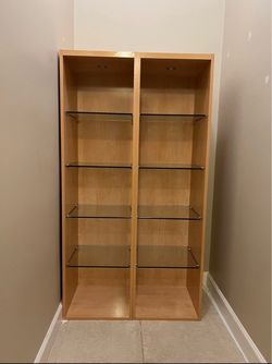 Wood Shelve with Lights