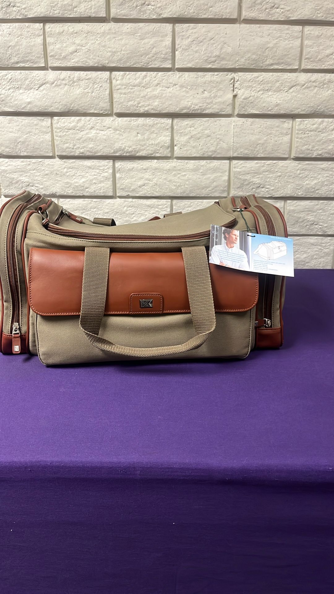 Cutter and buck club duffel