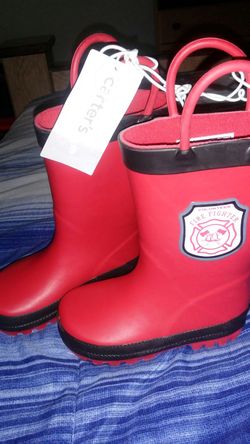 Carter's fire fighter boots