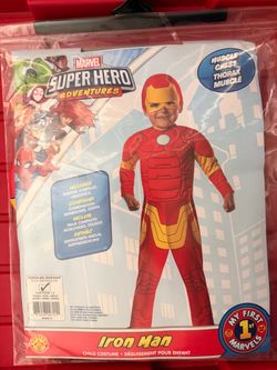 Toddlers iron man Halloween costume