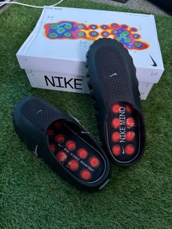Mind Science Department Mules / Slides - All Black w/ Box⁠