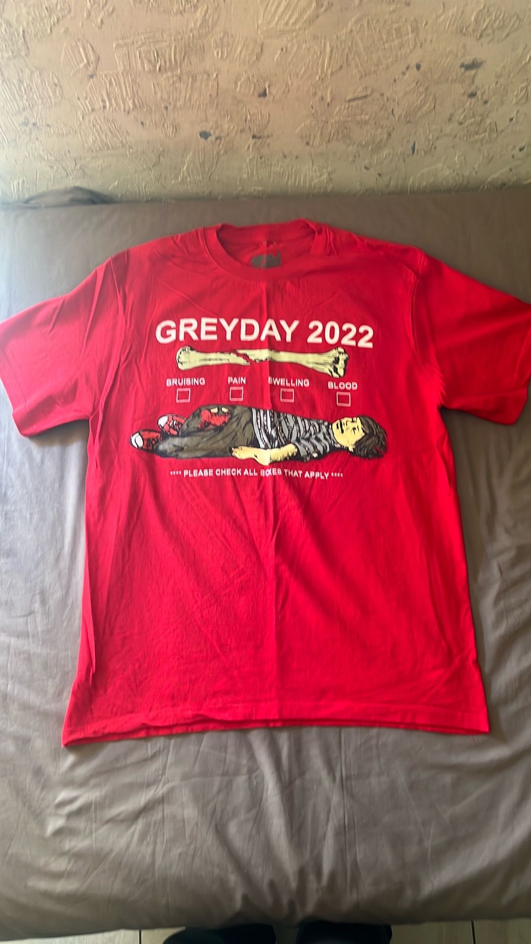 Greyday 2022 tee red