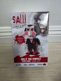 Saw movie, Billy the Puppet Build Set Lego, Horror, jigsaw