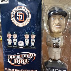 Padres Mark Monday Bobble Head 2002