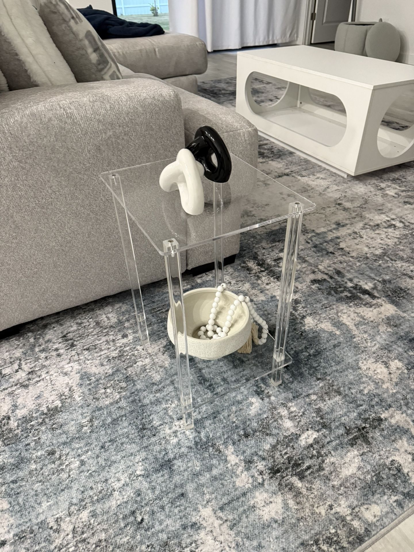 Clear Small Coffee Table