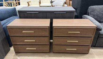 SICOTAS Oversized Night Stand Set 2 for Bedroom 31.3" Bedside Table ,Extra Large Nightstands with Storage Tall Bed Side Table Set of 2 Side Table with