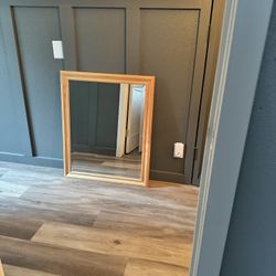 Oak Frame Mirror 