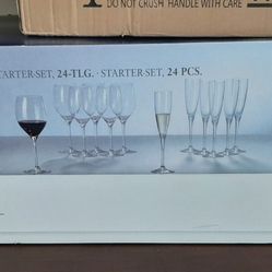 Villeroy Boch Maxima 24 Pc Crystal Starter Set-New