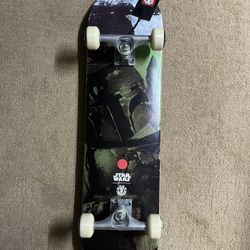 New Element STAR WARS Boba Fett Complete Skateboard