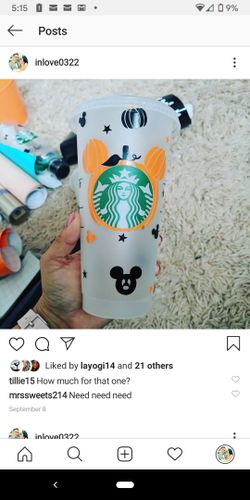 Halloween cup