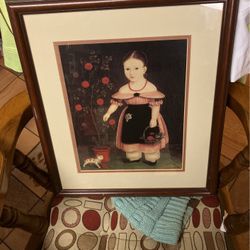 Petite Fille Vers 1840 By Kleines Madchen