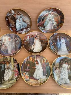 Portraits of American Brides Collector Plates