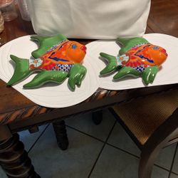 Pair Fish Decor