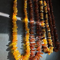 High-Quality Amber Necklace $38 each