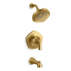 New Kohler Shower System - Gold