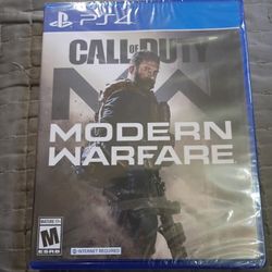 Call Of Duty Modern Warfare PlayStation 4 - New And Sealed - PS4 Video Game