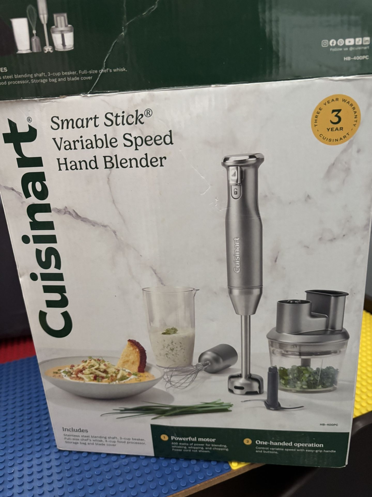 Cuisinart Variable Speed Hand Blender