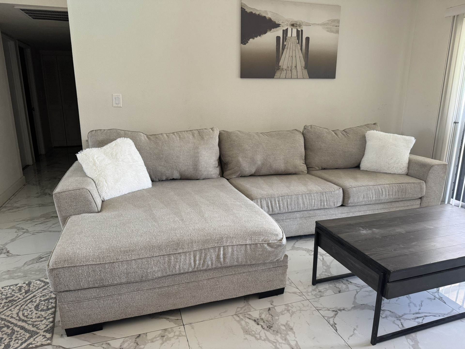 Sectional Sofa Couch Sala