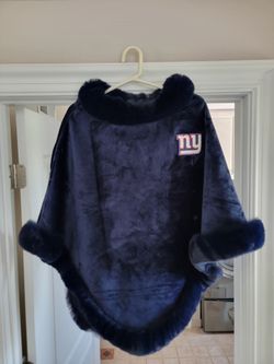 NFL FUR TRIM PONCHO