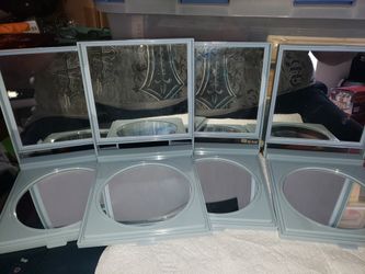 make-up mirrors, 4 Total,