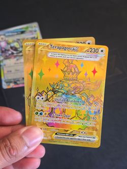 Terapagos ex (gold) prismatic evolution