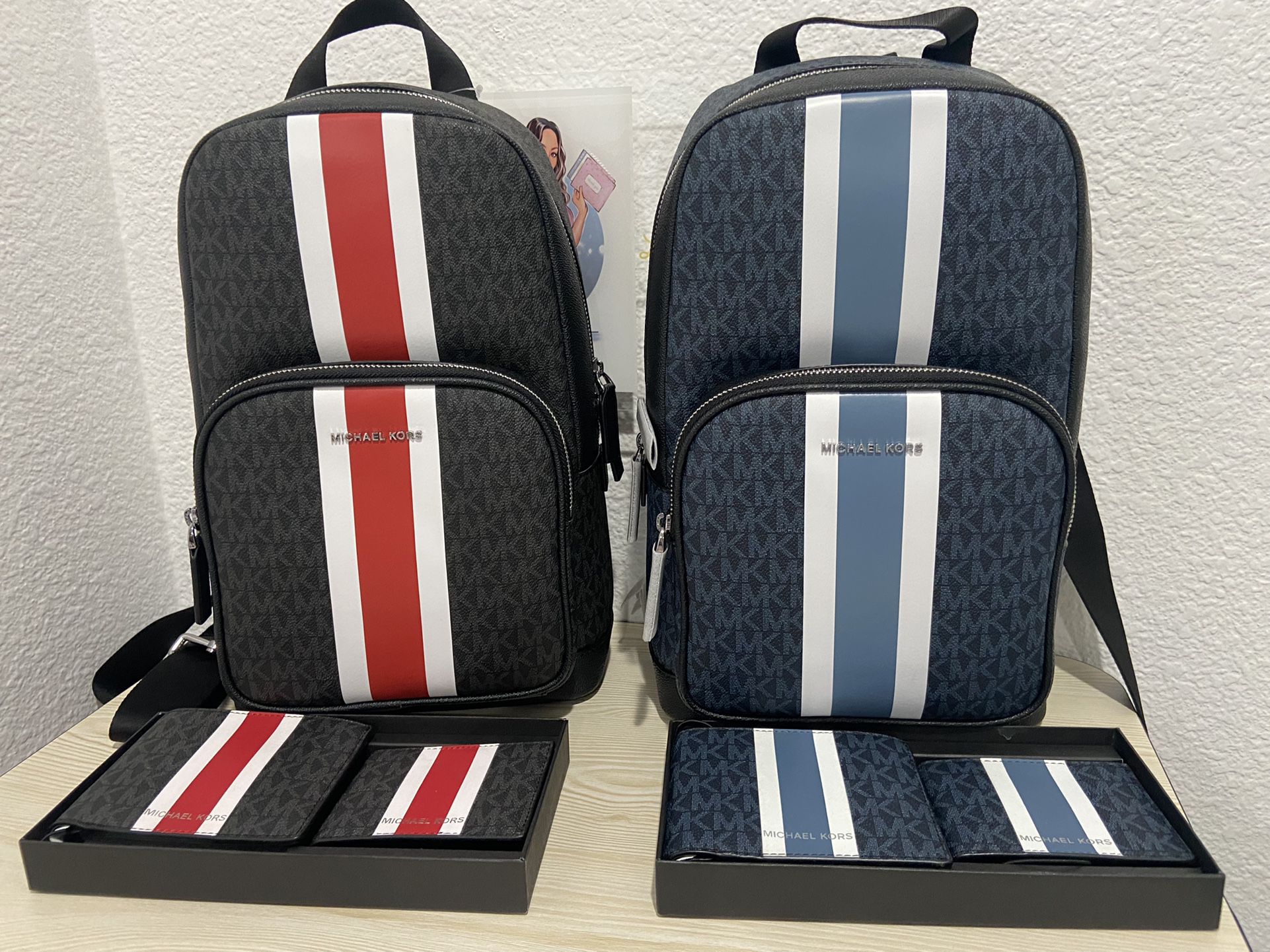 Michael Kors Men backpack Set