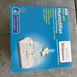 Walgreens 1.3 Gallon Ultrasonic Cool Mist Humidifier, New in Box.