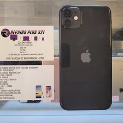 Unlocked Black iPhone 11 128gb