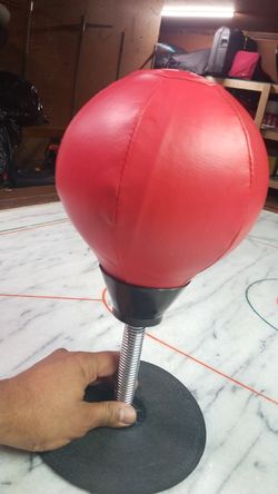 Desktop punching bag