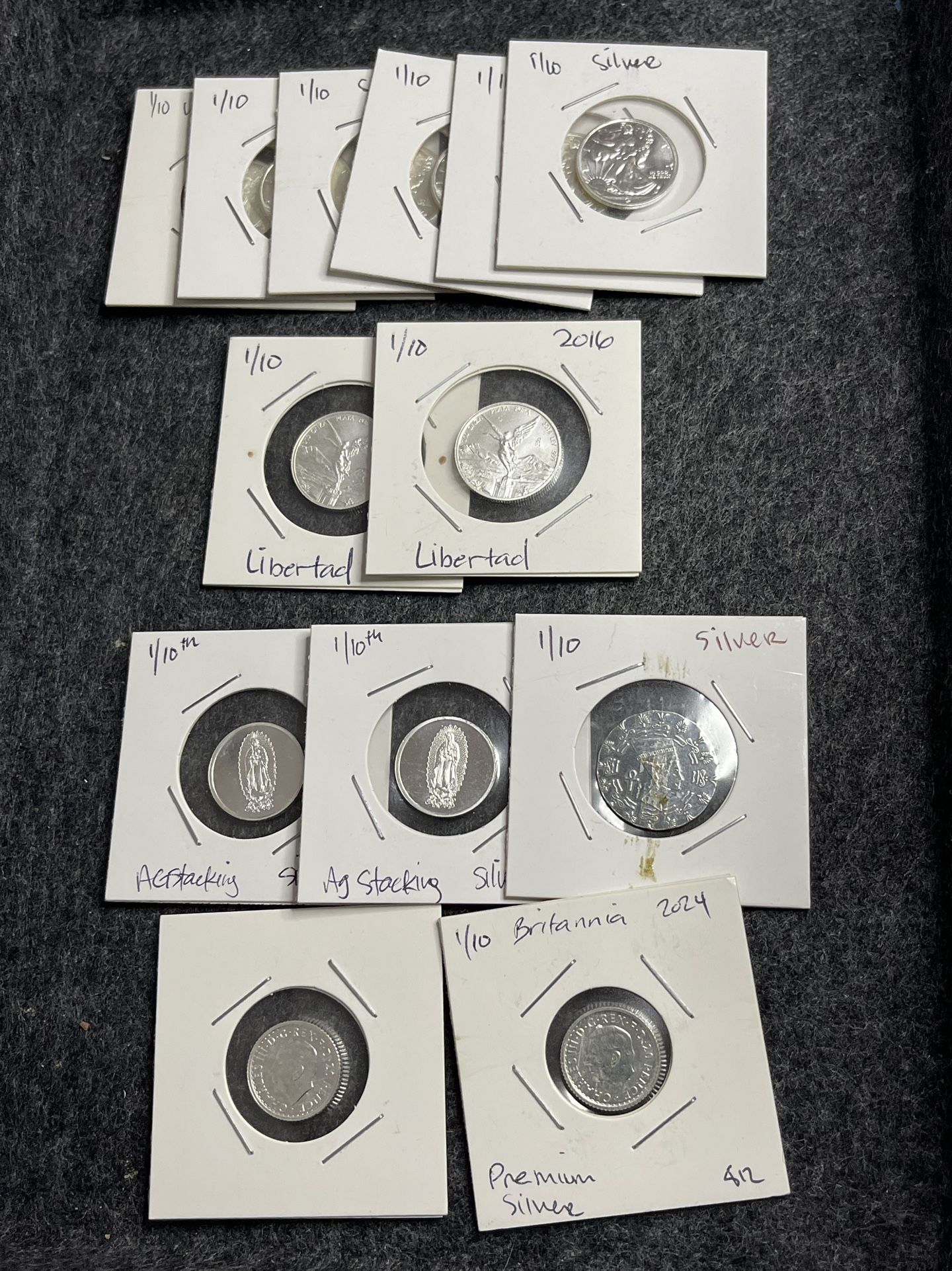 Bullion Rounds 1/10