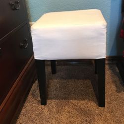 IKEA stool for desk or vanity