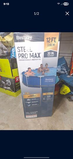 New pool in box
