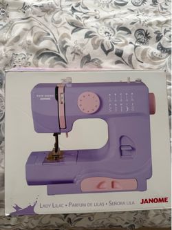 Janome lady lilac compact machine