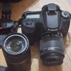 Canon EOS 70D Camera Bundle — FOR REPAIR / PARTS