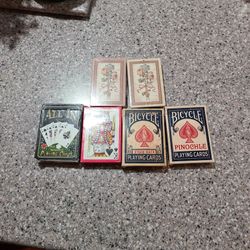 Lot Of Playing Cards Vintage And New