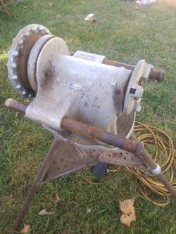 Pipe threader, peavey speaker, Milwaukee sawzall, jigsaw, smoker, and much more