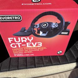  GT-EV3 Steering Wheel for Switch PS4 PC