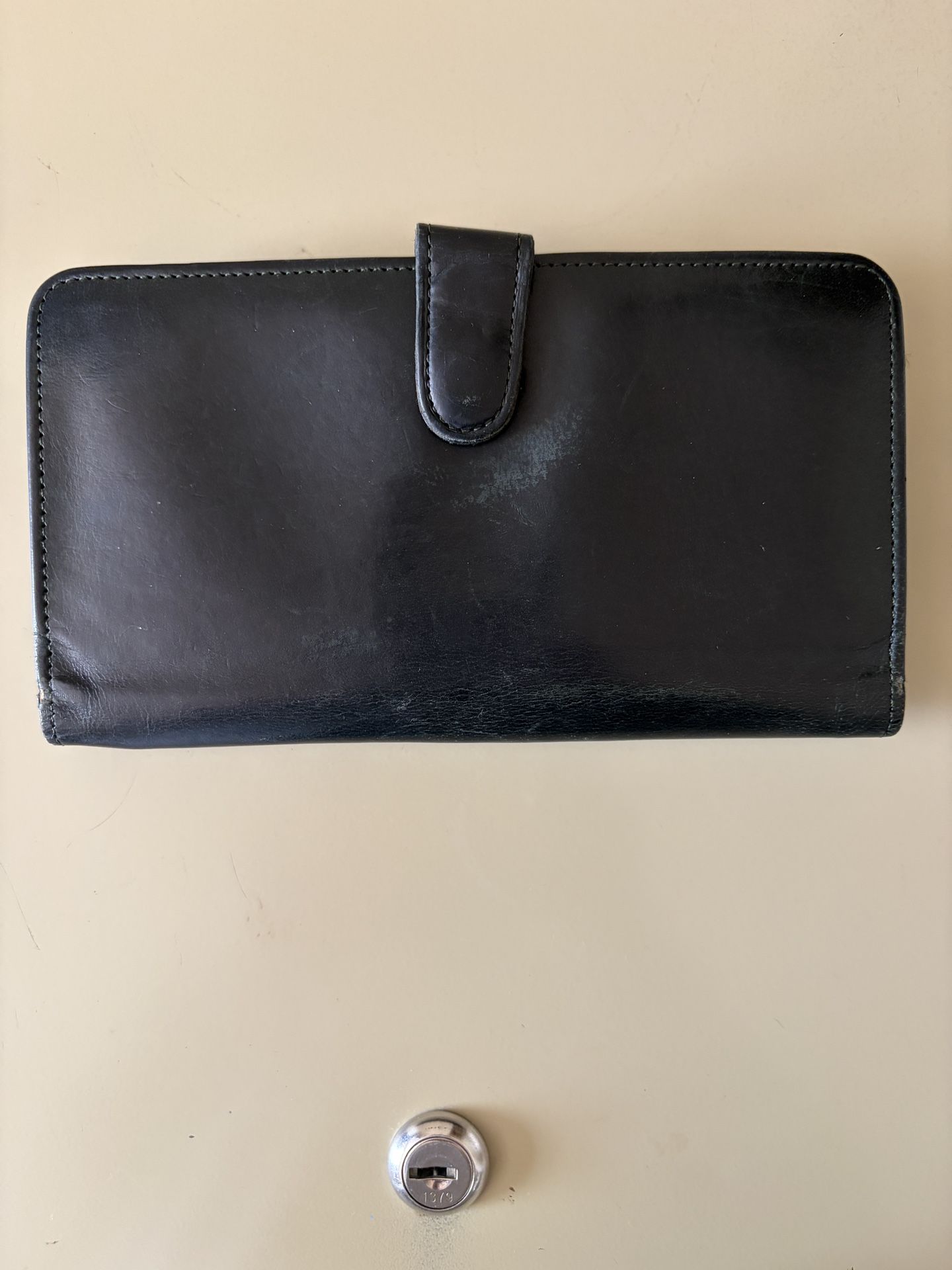 Deep Hunter Green Coach Wallet