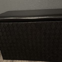 Black Ottoman 