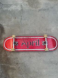 April skateboard