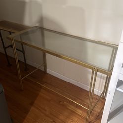 Elegant Glass desk