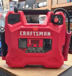 CRAFTSMAN 1200A Car Battery Jump Starter and Portable Power Station, 5-in-1 Solution, 100-PSI Air Compressor, for 12V Power Sport, Automotive, and Mar