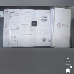 2.51 D VS2 emerald cut Lab diamond 